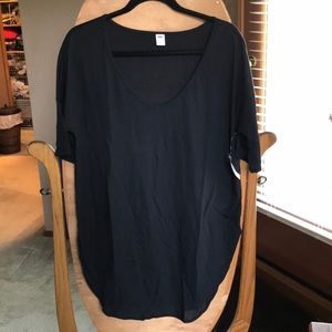 Old Navy Short Sleeve Longline Top NWT